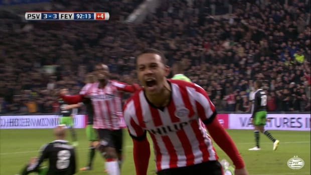Memphis Depay's late winner vs Feyenoord